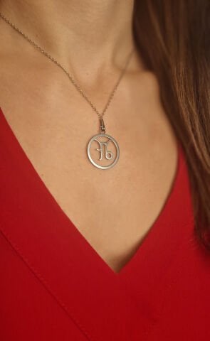 Başak Burcu Kolyesi